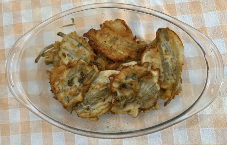 Antonia's fried cardoons